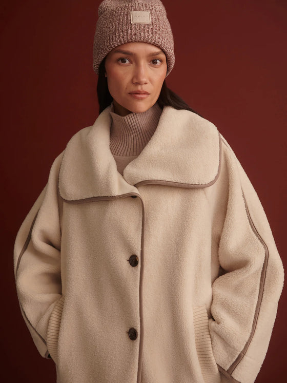 CLEMENCE SHERPA COAT