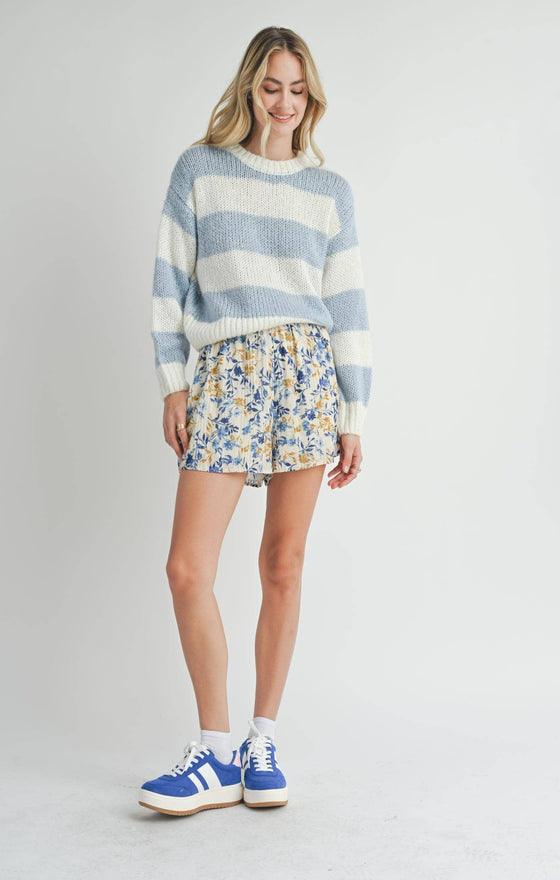 CLARA CHUNKY STRIPE SWEATER