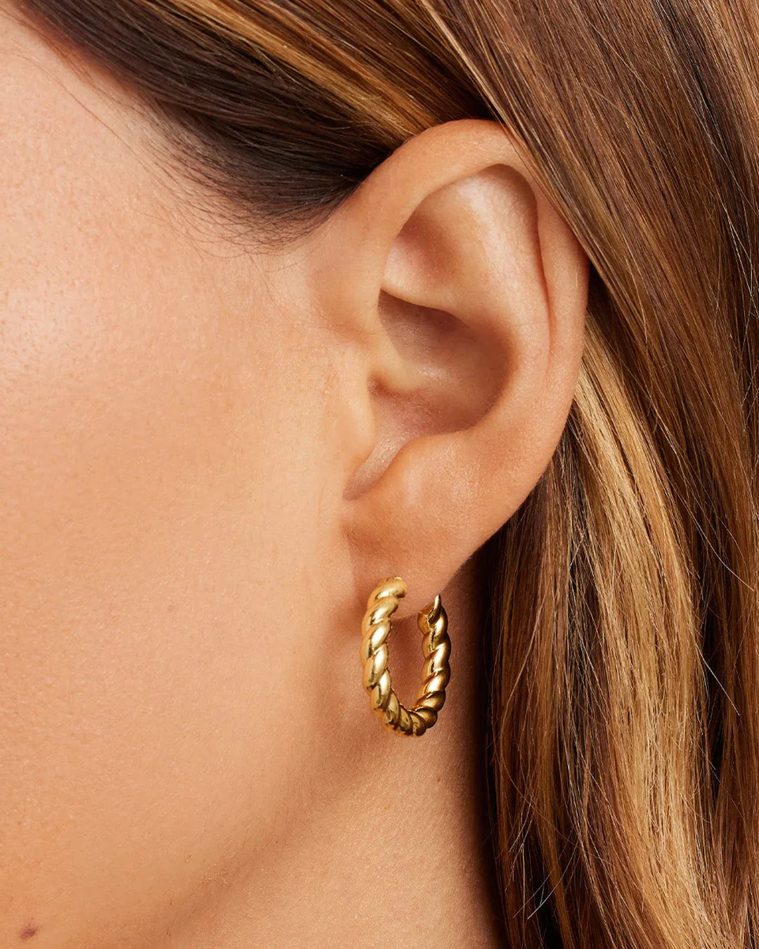 CREW HOOP EARRINGS