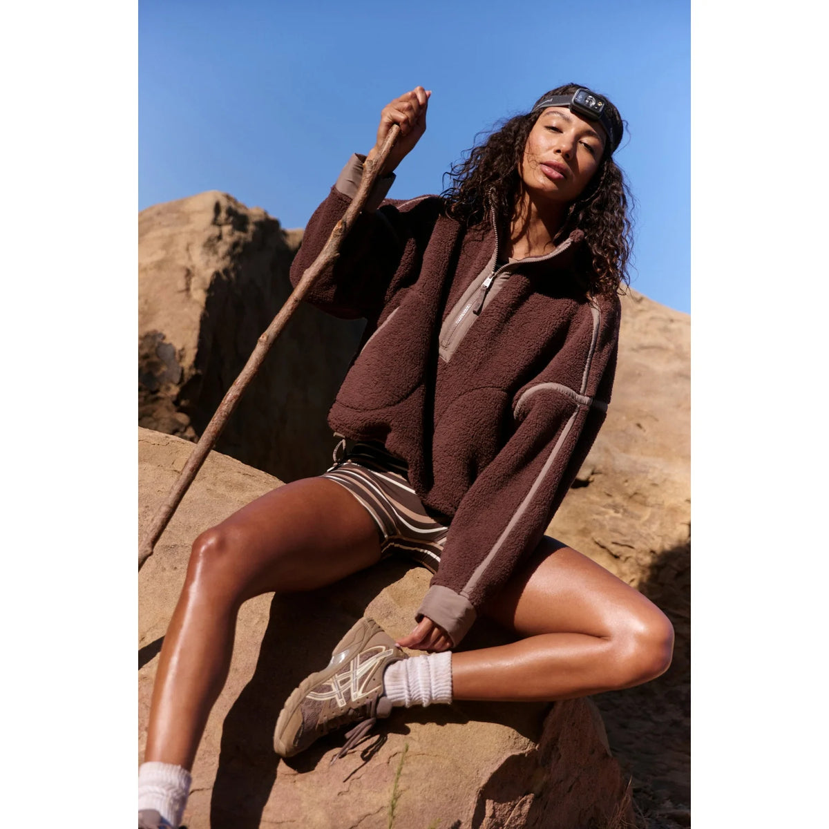 Mountain High Half Zip Fleece Jacket