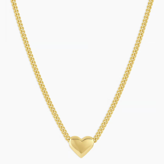 LOU HELIUM HEART NECKLACE