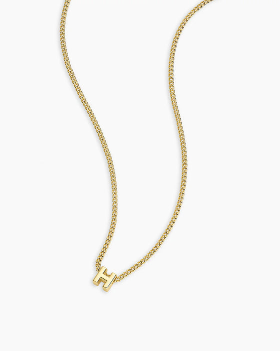 WILDER MINI ALPHABET NECKLACE