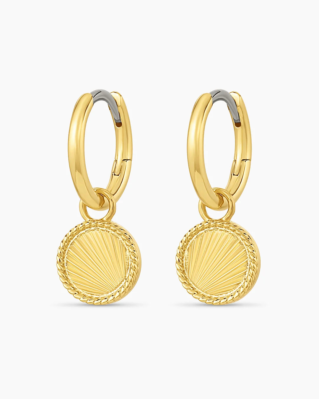 Sunny Huggie Hoop Earrings