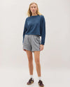 RELAXED CROP LONG SLEEVE TEE