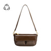 MELIE BIANCO - ARIA ESPRESSO RECYCLED VEGAN SHOULDER BAG