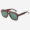 FREYRS Eyewear - Voyager Acetate Oversized Aviator Sunglasses : Burgundy