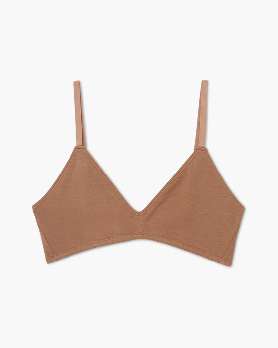 STRETCH LYOCELL T-SHIRT BRALETTE