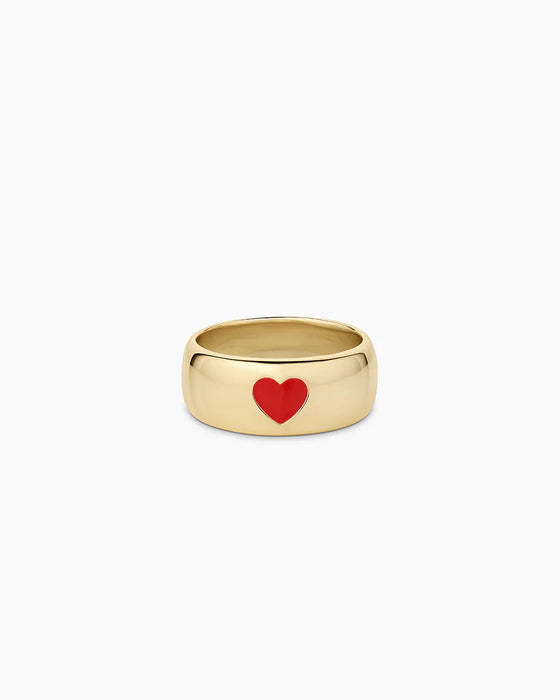 AMOUR HELIUM HEART RING