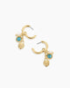 BEACH CLUSTER HOOPS