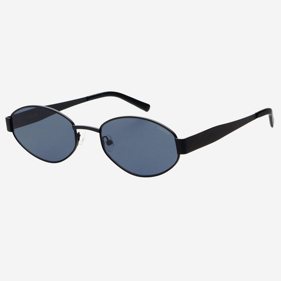 FREYRS Eyewear - Soho Womens Oval Sunglasses: Black