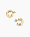 LOU STACKED HUGGIE EARRINGS