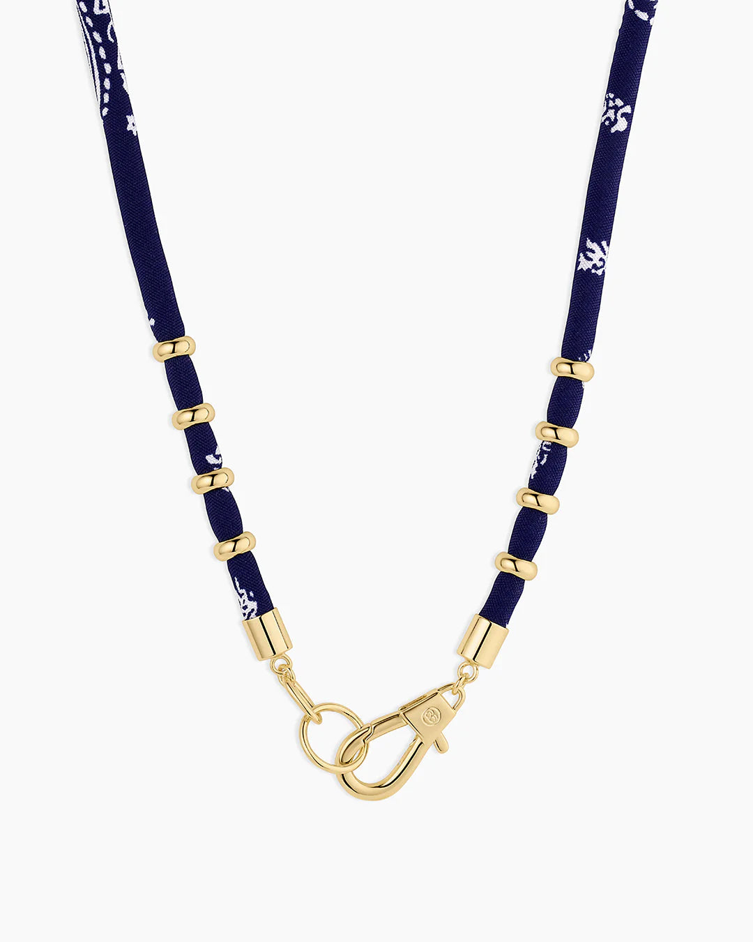 PAISLEY BANDANA LONG NECKLACE