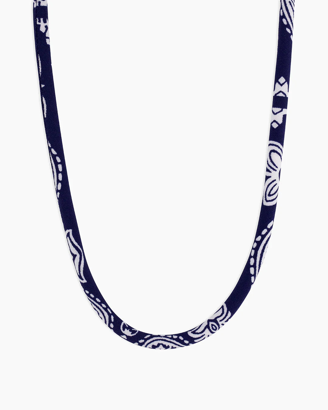 PAISLEY BANDANA LONG NECKLACE