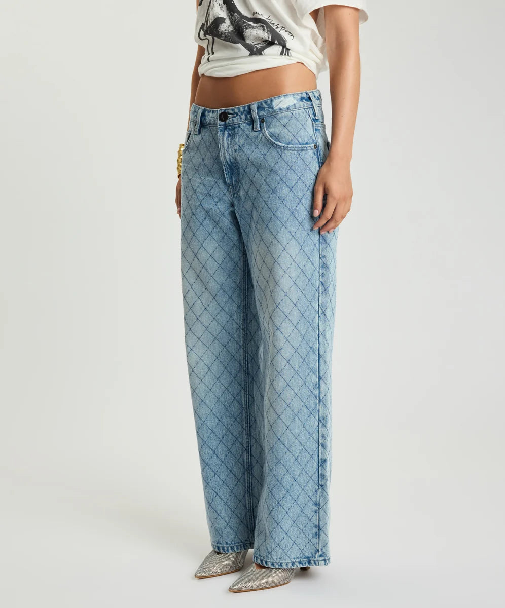 Harlequin Low Waist Wide Leg Jeans