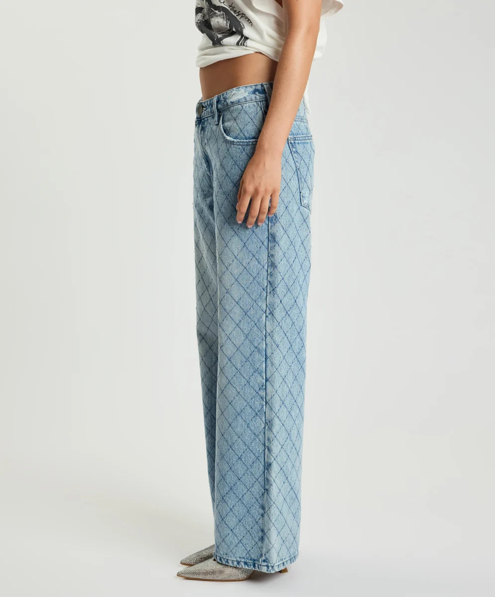 Harlequin Low Waist Wide Leg Jeans