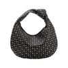 MELIE BIANCO - BRIGITTE LARGE STUDDED SHOULDER BAG -black