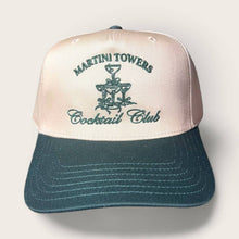  MARTINI TOWERS COCKTAIL CLUB CLASSIC TRUCKER CAP | White/Green