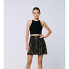 RORY BEADED SEQUIN MINI SKIRT