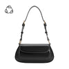 MELIE BIANCO - AMARI BLACK RECYCLED VEGAN SHOULDER BAG