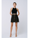 RORY BEADED SEQUIN MINI SKIRT