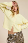 ESSENTIAL BUTTON DOWN CARDIGAN