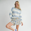 CLARA CHUNKY STRIPE SWEATER