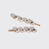 GEMSTONE BOBBY PINS 2pc Set