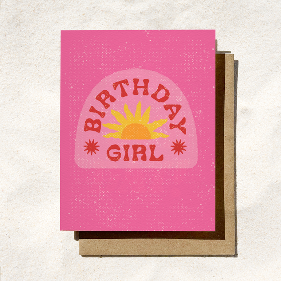 Daydream Prints - Birthday Girl Card
