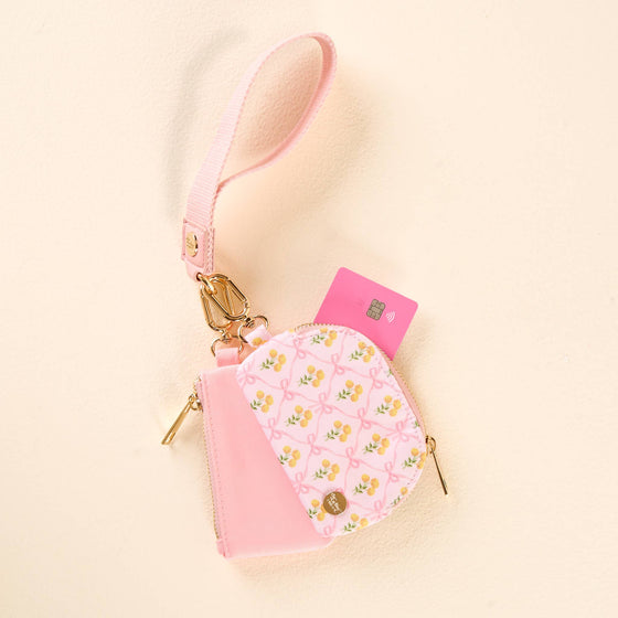 DYNAMIC DUO POUCH WRISTLET- Marigold Lane Pink