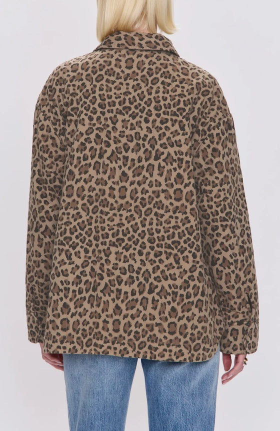 CECILE QUILTED JACKET in feline