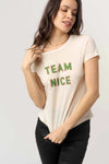 TEAM NICE/TEAM NAUGHTY GRAPHIC TEE
