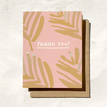  Daydream Prints - Thank You Palm Leaf Card