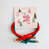 Holiday Christmas Hair Tie Stocking Stuffers