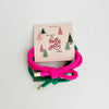 Holiday Christmas Hair Tie Stocking Stuffers