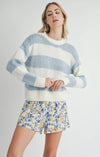 CLARA CHUNKY STRIPE SWEATER