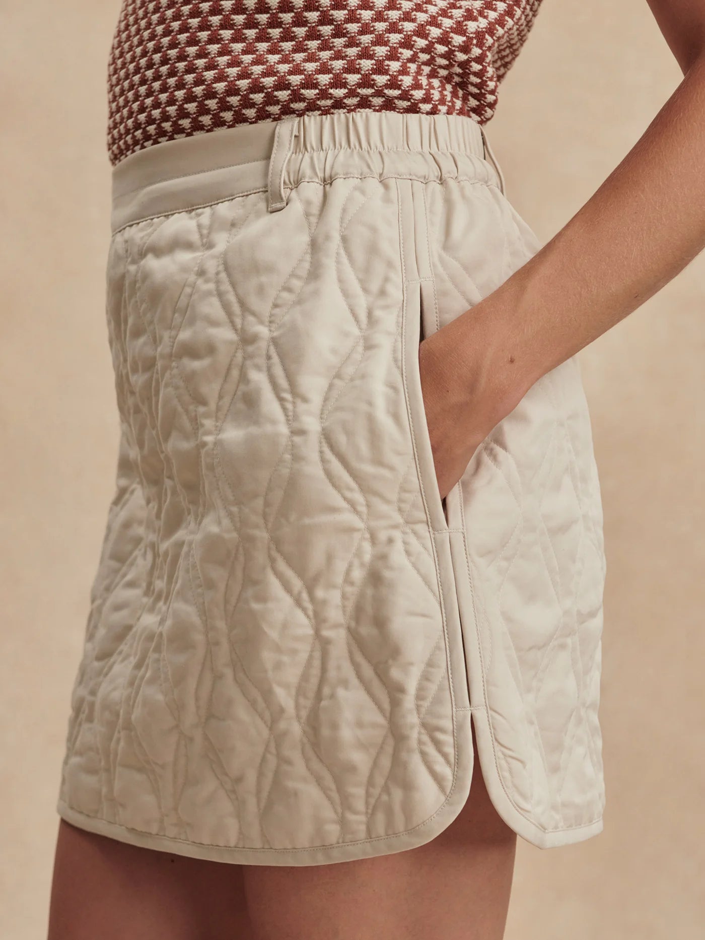 FLORIN QUILTED SKIRT