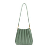 MELIE BIANCO - CARRIE PLEATED VEGAN SHOULDER BAG -sage