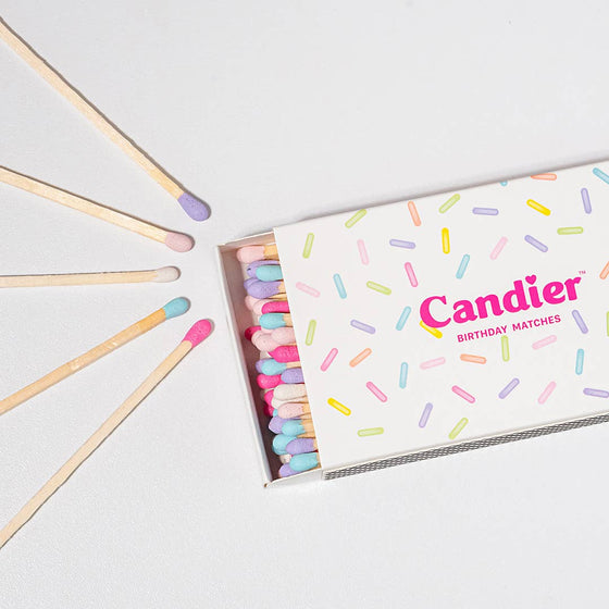 BIRTHDAY MULTI COLORED MATCHES