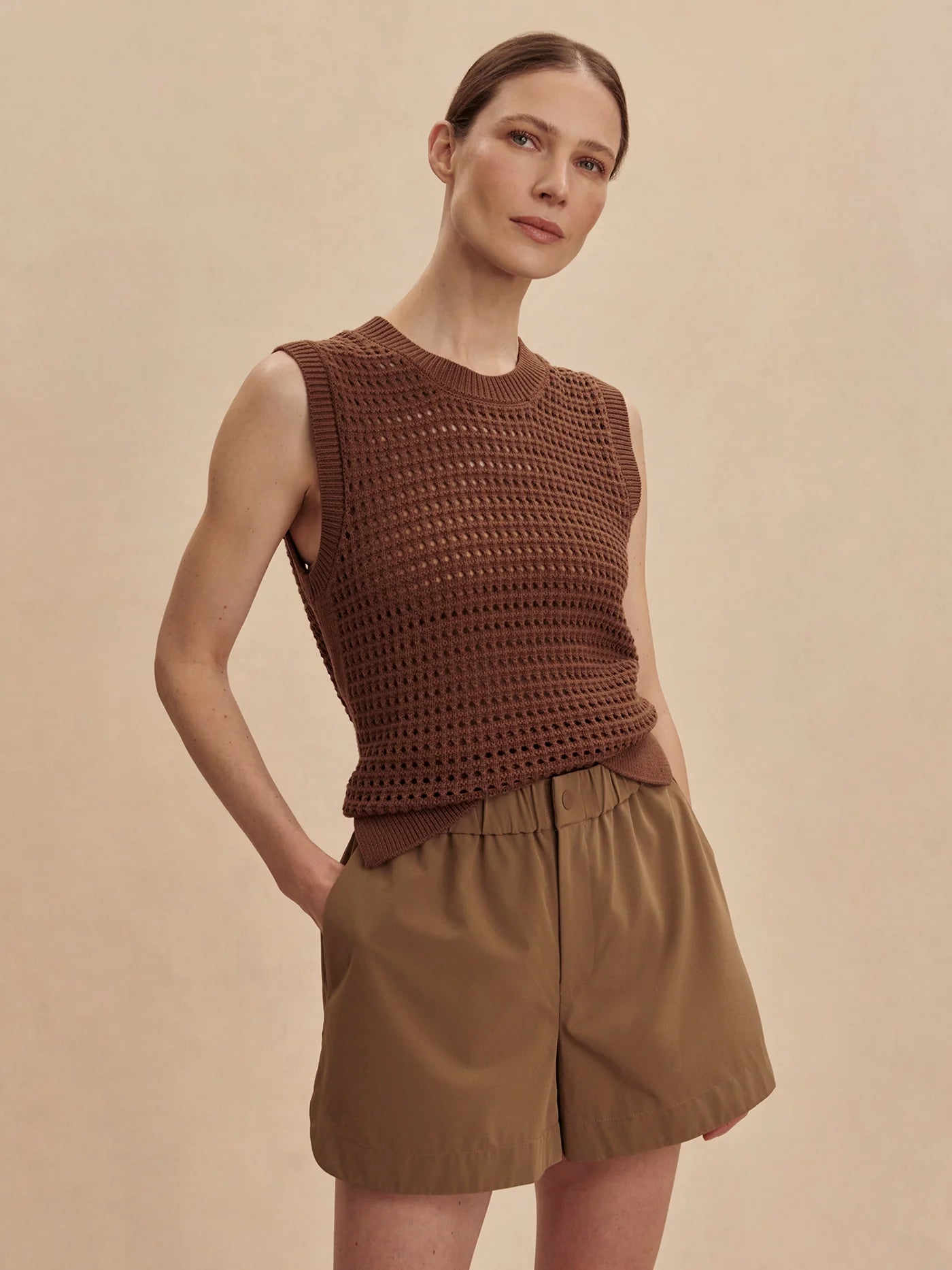 NILA MID RISE 3.5" SHORTS