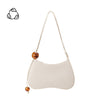 MELIE BIANCO - PILAR IVORY RECYCLED VEGAN SHOULDER BAG - ivory