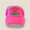 PROUD SUPPORTER OF DAY DRINKING TRUCKER HAT | Neon Pink