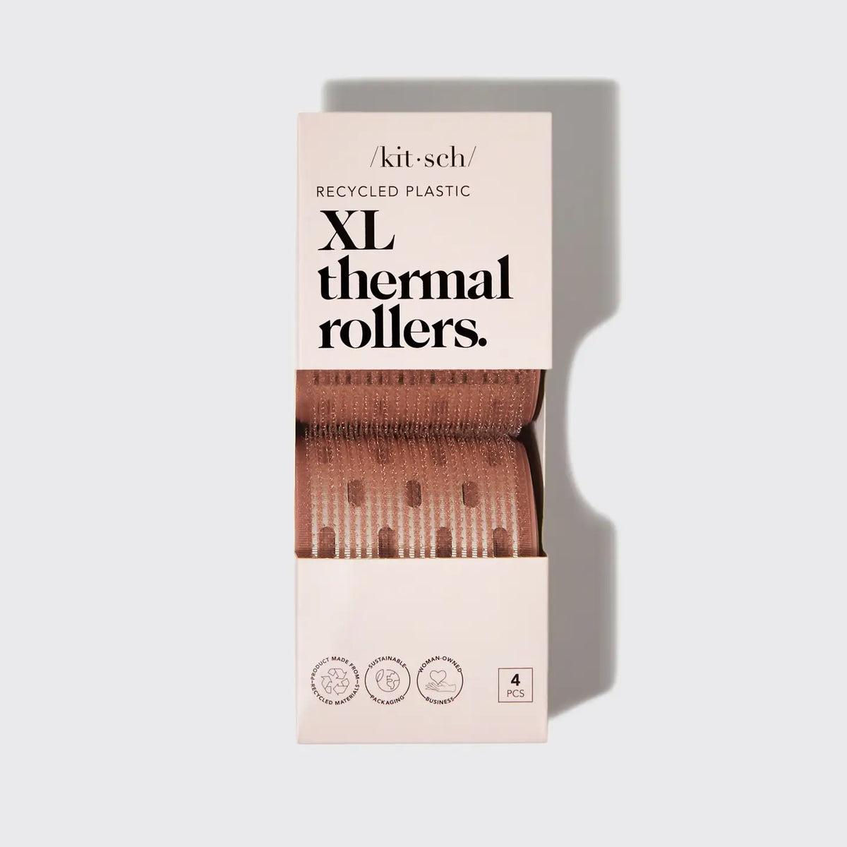 Recycled Plastic XL Thermal Rollers - 4PC SET