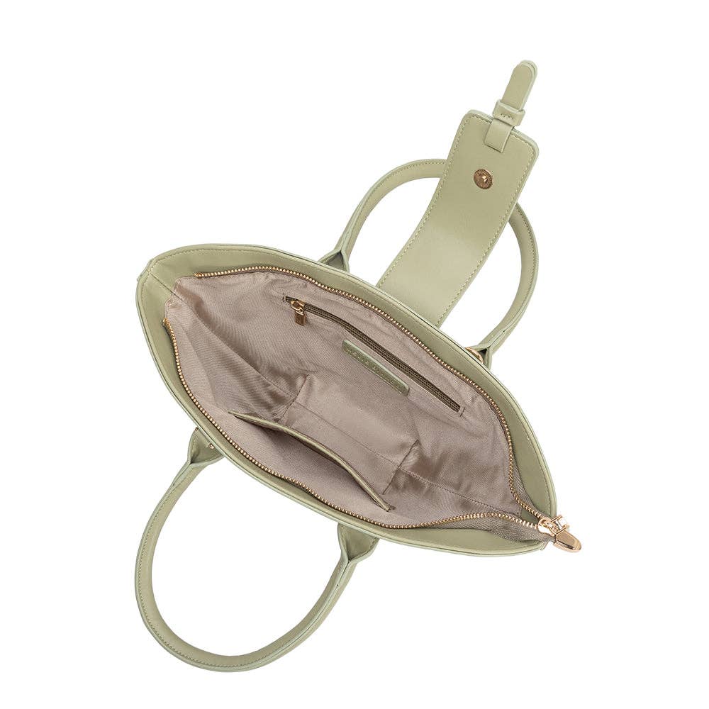 Melie Bianco - Violet Mint Recycled Vegan Crossbody Bag