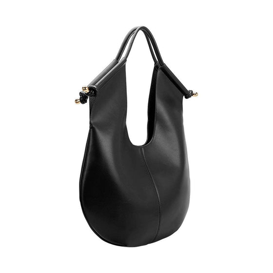 MELIE BIANCO - TRACY BLACK RECYCLED VEGAN SHOULDER BAG