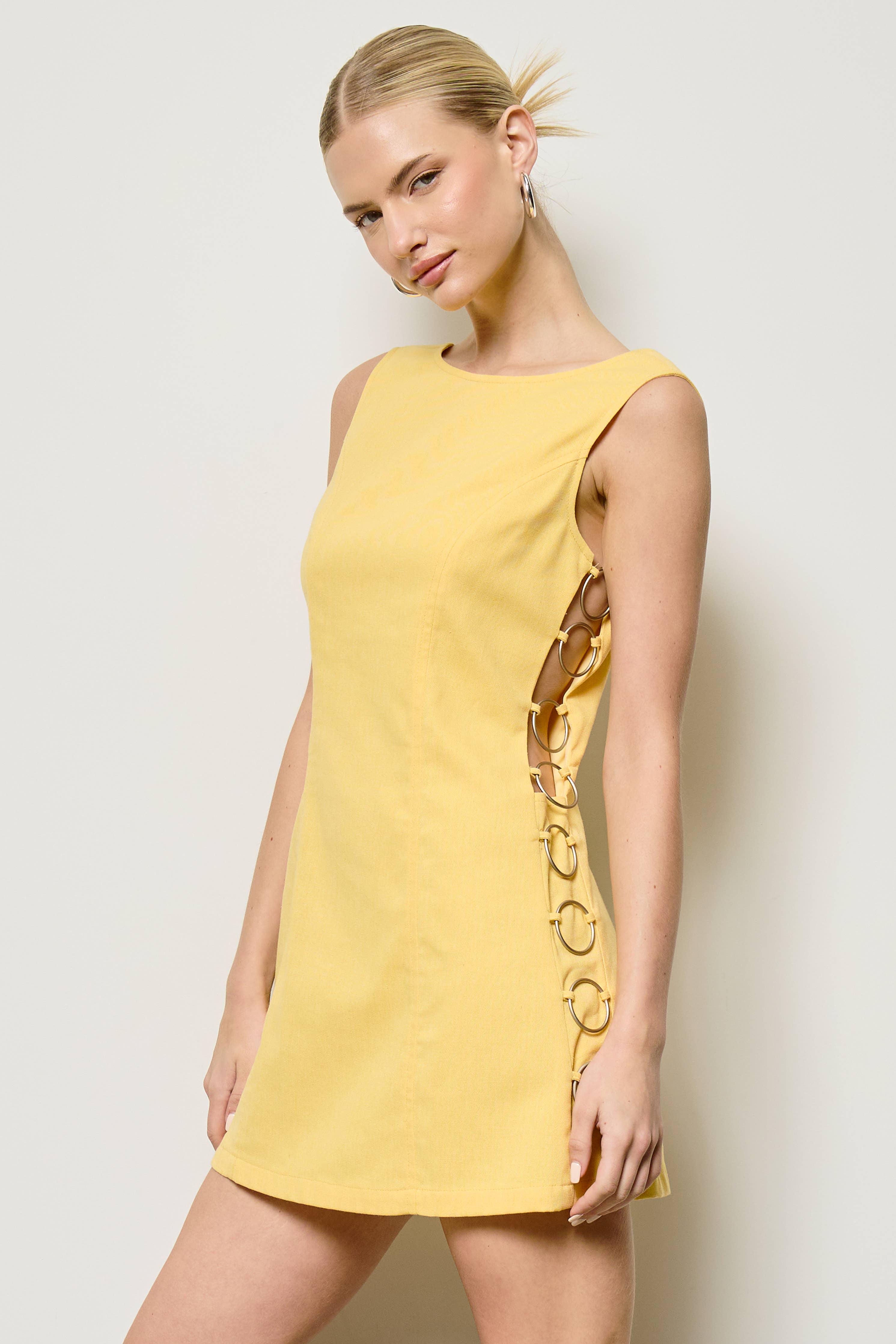 Cut Out Mini Dress