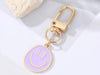 SMILEY FACE KEYCHAIN