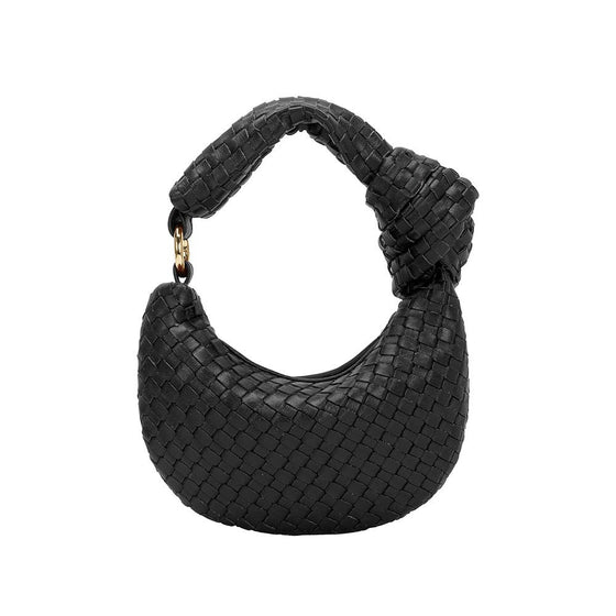 MELIE BIANCO - BRIGITTE RECYCLED VEGAN BAG CHARM - black