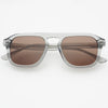 FREYRS Eyewear - Addison Acetate Aviator Sunglasses: Crystal Gray/Brown