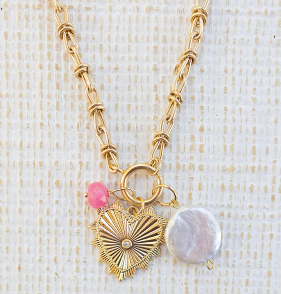 ERIN MCDERMOTT CHARM NECKLACE - assorted
