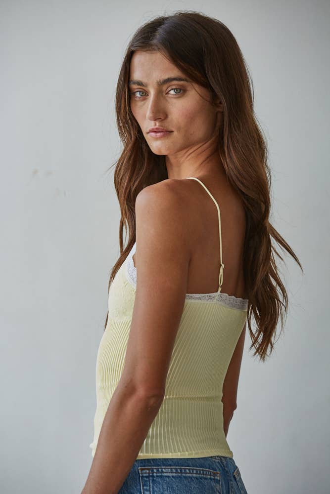 Knit Seamless Ribbed Tank